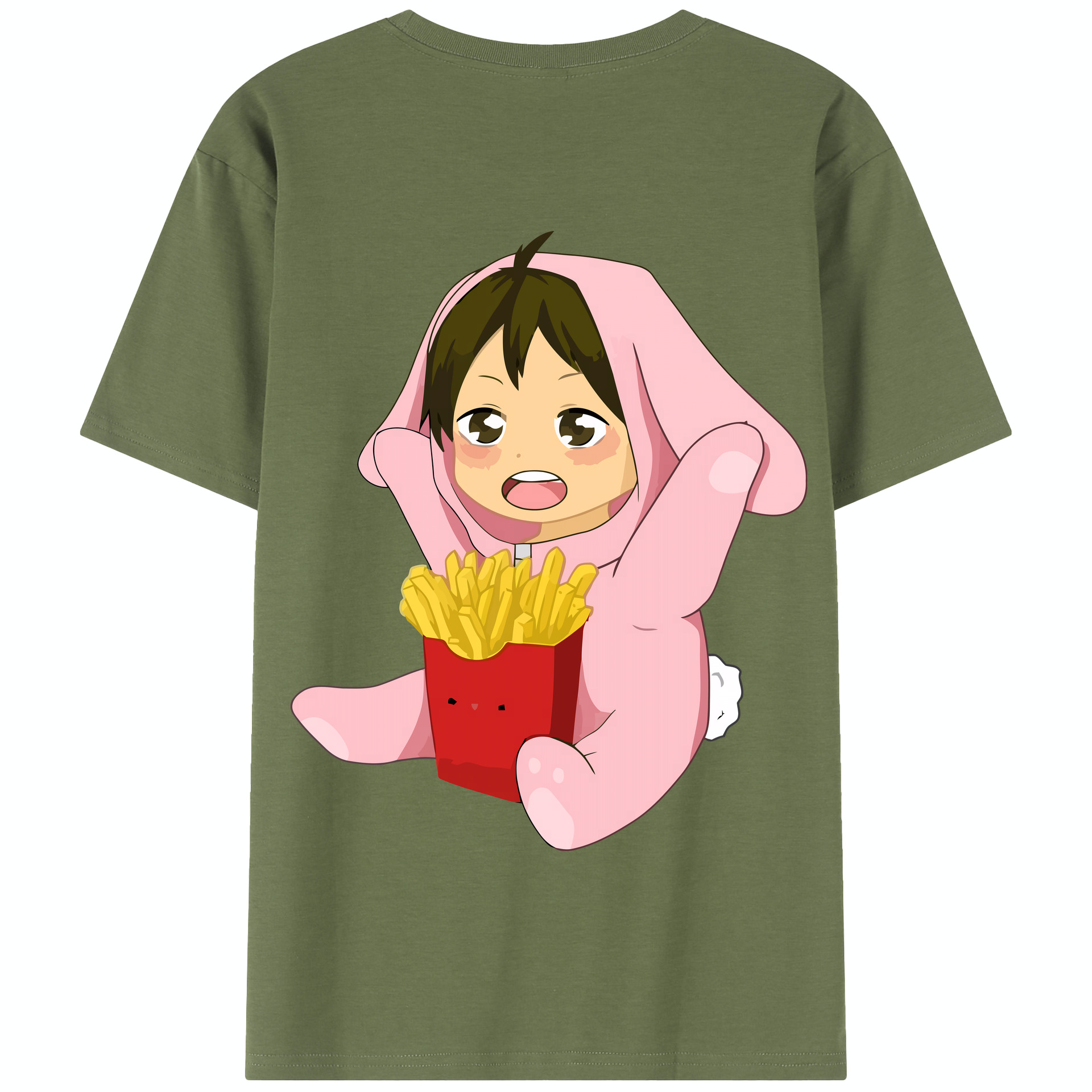 （画像用） ハイキュー!! Haikyu!! 綿100％半袖Tシャツ（背面プリント）
